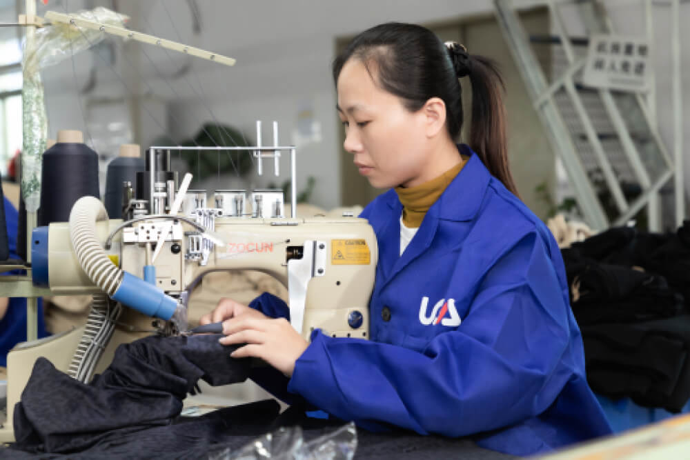 UGA Gym Clothing Precision Sewing Machines