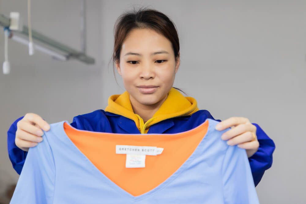 Workout Clothing Sewing Inspection