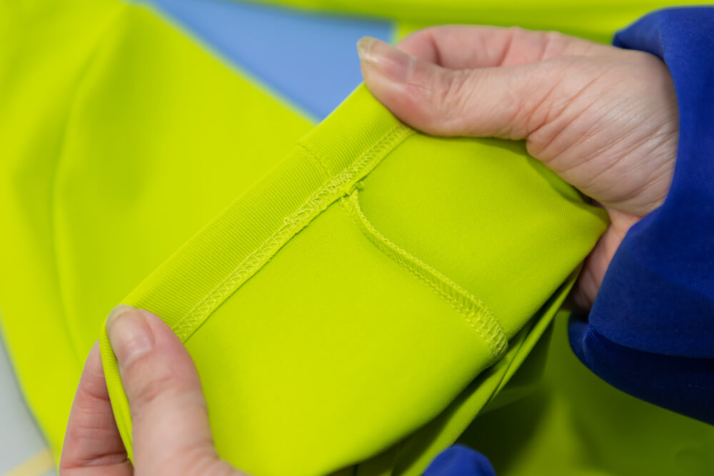 Workout Clothing Stitch Examination