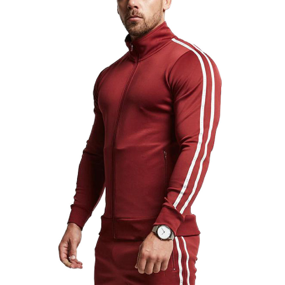 Red Men's Workout Clothing Gym Hoodies