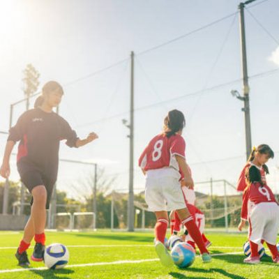 Kids Playing Soccer